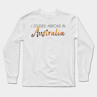 Australia Study Abroad Long Sleeve T-Shirt